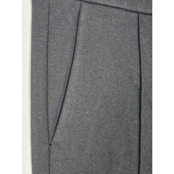 J.Crew Womens Skinny Trouser Pant Italian Ponte 4T Black HighRise Mario Bellucci - Picture 4 of 12